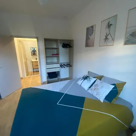 T2 Calme Avec Jardin Terrasse Et Barbecue * Elne