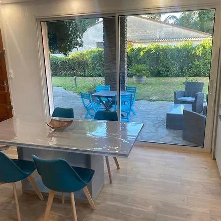 T2 Calme Avec Jardin Terrasse Et Barbecue Elne